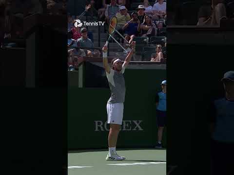 BEAUTIFUL Tsitsipas Spin-Around Forehand 🕺