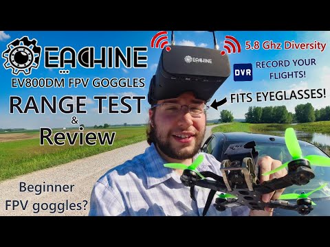 Eachine EV800DM Diversity FPV Goggles with DVR (Range Test &amp; Review,) - UCgHleLZ9DJ-7qijbA21oIGA