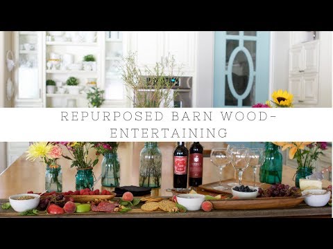 Repurposed Barn Wood - Meat and Cheese Tray