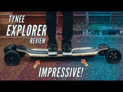 Tynee Explorer Review - All-Terrain Electric Skateboard on the cheap!