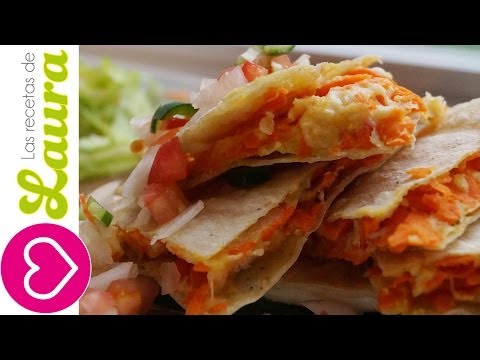 Quesadilla de zanahoria Comida Saludable - UCbtJ9-FGxyT76V5ebEDNhgg