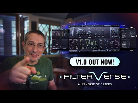 Presenting Filterverse V1.0.0 ! The ultimate filter plug-in.