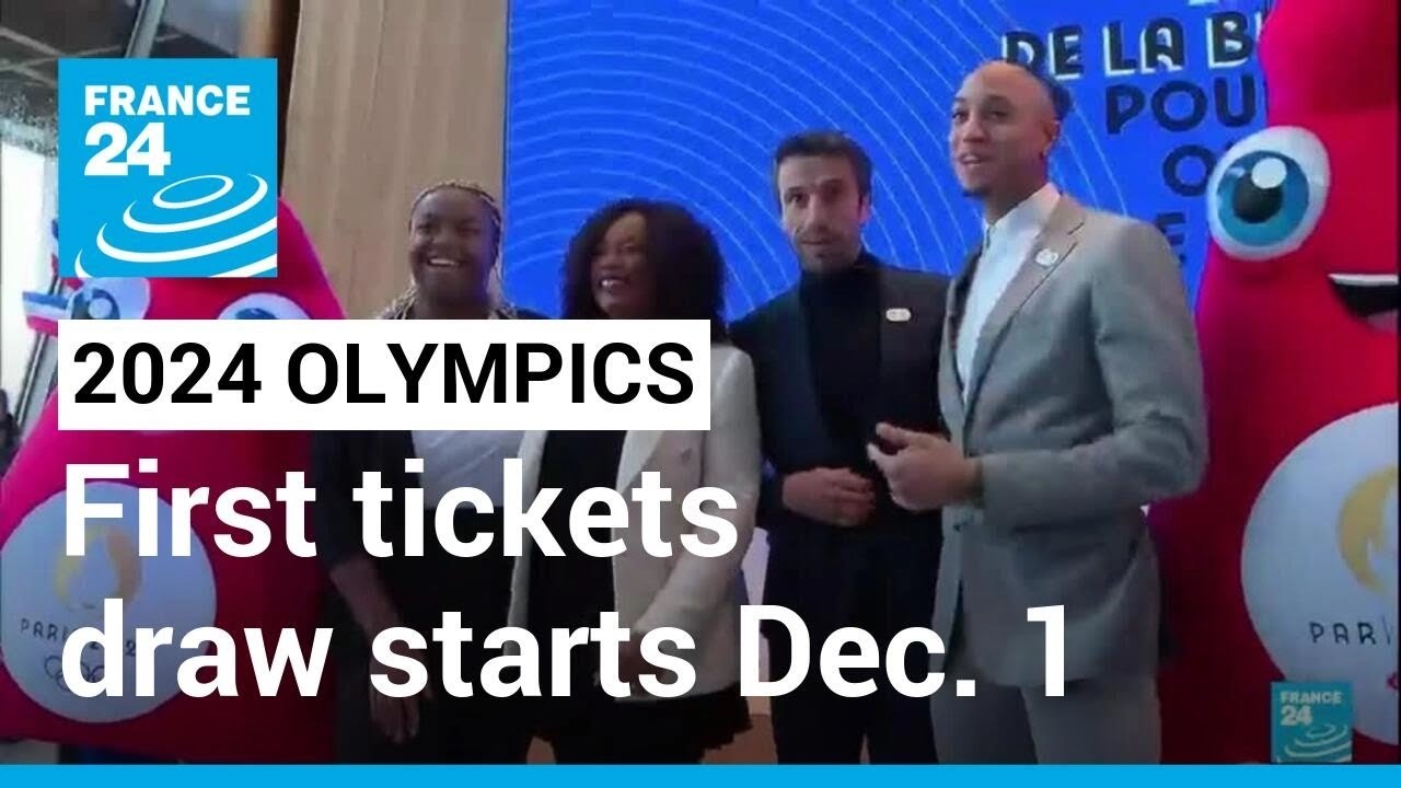 Luck of the draw for first ticket sales for Paris 2024 Olympics • FRANCE 24 English