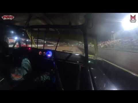 #X15 H Palmer - USRA Stock Car - 6-8-2024 Tri-State Speedway - In Car Camera - dirt track racing video image