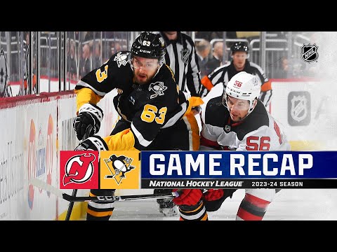 Devils @ Penguins 11/16 | NHL Highlights 2023