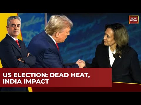 America's Election Race: A Dead Heat | Impact on India | NewsToday with Rajdeep Sardesai