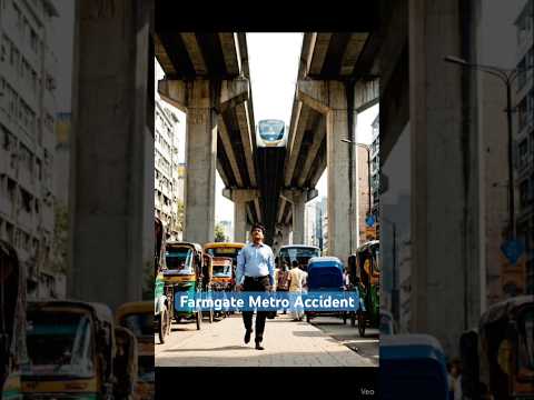 ফার্মগেট এ মেট্রোরেলের দুর্ঘটনা থেকে মৃত্যু I Metro Rail Accident Today