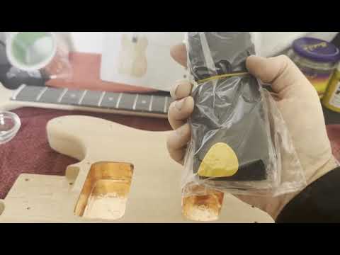 TEMU DIY Guitar Kit Build