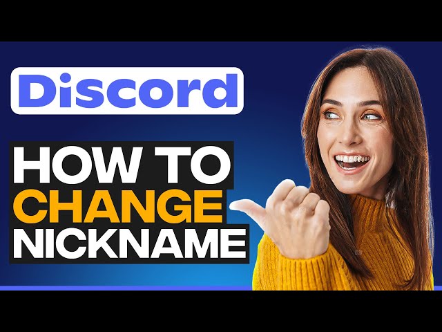 How To Change Nickname On Discord [EASY]