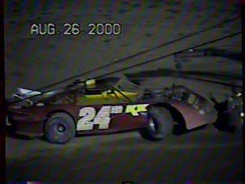 Hidden Valley Speedway August 26th, 2000 Late Model Feature - dirt track racing video image
