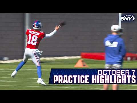 Jameis Winston &amp; J.J. McCarthy prepare for Giants matchup with Commanders