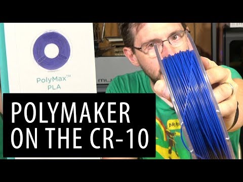 How To Use Polymaker PolyMax PLA on the Creality Cr-10 3D Printer - UC_7aK9PpYTqt08ERh1MewlQ