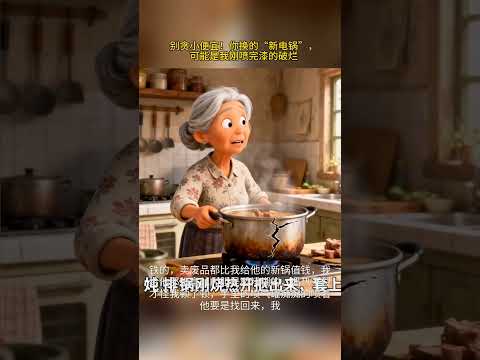 假如我是骗子:别贪小便宜!你换的“新电锅”,可能是我刚喷完漆的破烂 #防骗 #汉字之美 #搞笑 #长知识#动画