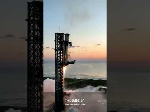 INCROYABLE!! SpaceX  récupère Super Heavy en plein vol, du ...