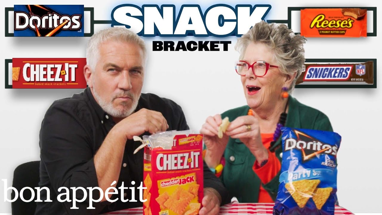 Paul Hollywood & Prue Leith Pick The Best Snack In America | Bon Appétit