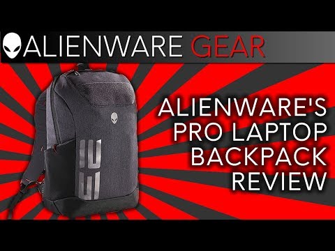 Alienware's m15/m17 Pro Laptop Backpack Review w/ Ernie