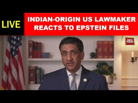 Indian-origin US Lawmaker Ro Khanna Responds to Epstein Files Release Live| US News | Trump