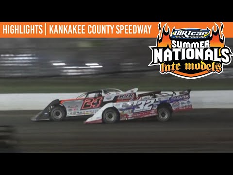 DIRTcar Summer Nationals Late Models at Kankakee County Speedway June 14, 2022 | HIGHLIGHTS - dirt track racing video image
