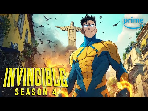 INVINCIBLE Season 4 (2026) With J.K. Simmons & Jason Mantzoukas