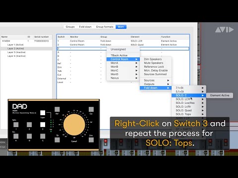 Pro Tools | MTRX — MOM Layers