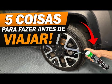 5 Coisas NÃO ÓBVIAS para FAZER e TER no seu carro ANTES de VIAJAR!