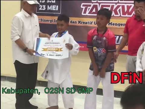 DD, Juara 3 O2SN SD tingkat KABUPATEN cabor KARATE Kumite, 21/May 2025
