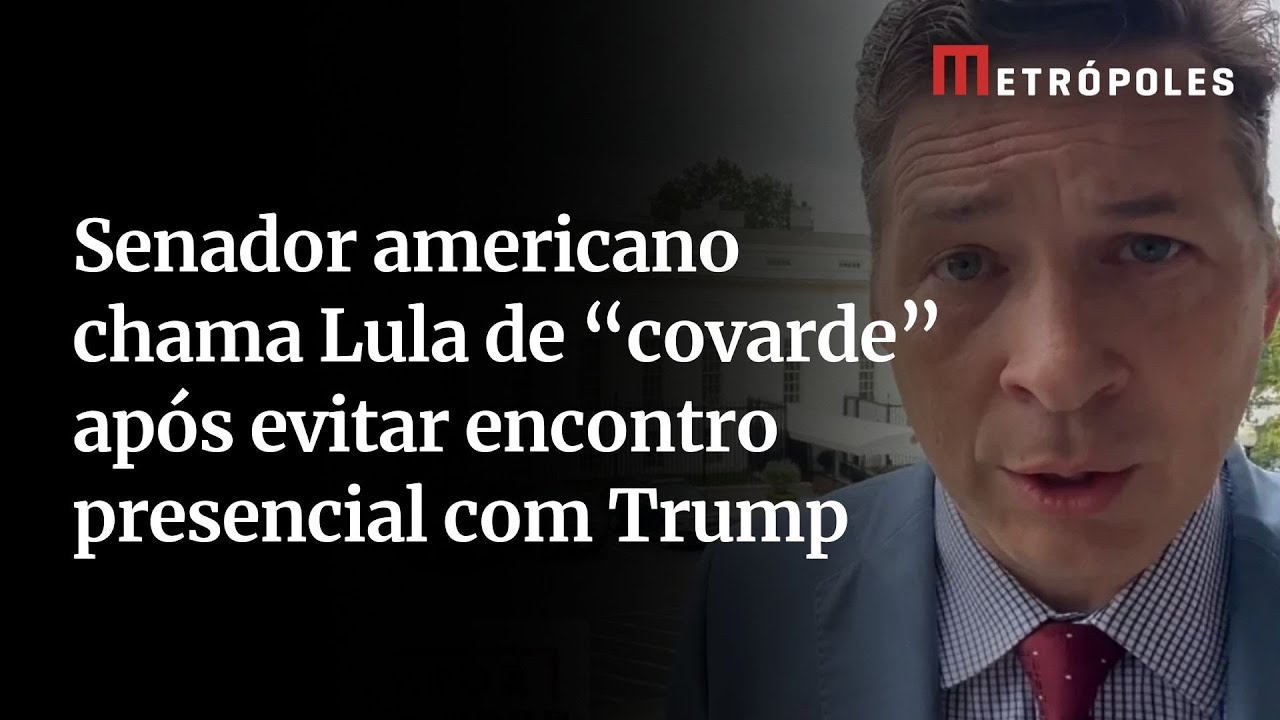 Senador dos EUA acusa Lula de recusar encontro presencial com Trump