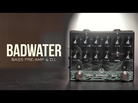 Badwater Bass Pre-Amp & D.I. Tech Demo