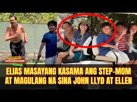 Elias nagbakasyon kasama ang Step-Mom na si Isabel Santos at mga magulang na si John Lloyd at Ellen