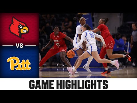 Louisville Vs Pitt Game Highlights ACC Womens Basketball BVM Sports