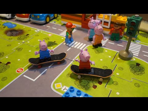 Prasátko Peppa jezdí na skateboardu 🛹, Peppa Pig