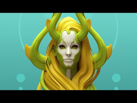 Gaia? 👀 3D modeling timelapse - ZBrush / Cinema4D