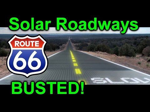 EEVblog #902 - Solar Roadways Route 66 BUSTED! - UC2DjFE7Xf11URZqWBigcVOQ