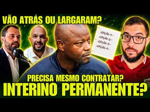 Fluminense analisa futuro de Marcão como treinador interino enquanto busca novo comandante para a equipe