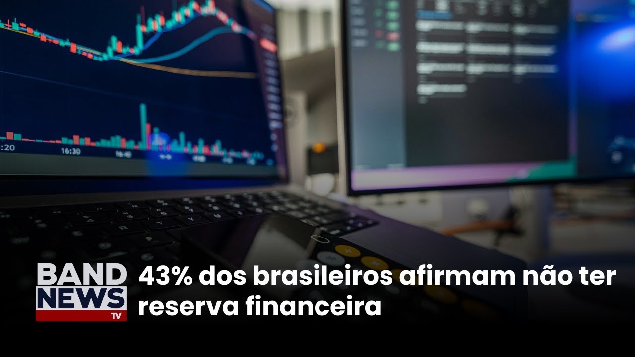 43% dos brasileiros afirmam nĂŁo ter reserva financeira | BandNews TV