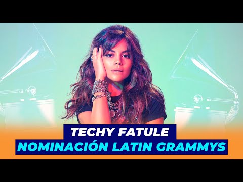 Techy Fatule celebra su primera nominación a los Latin Grammys