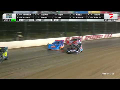 09.06.25 55th World 100 | Feature Highlights - dirt track racing video image