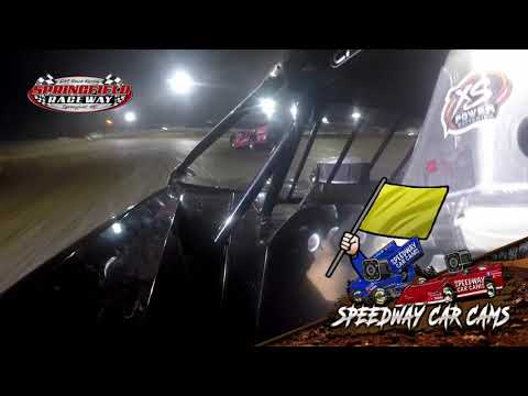 #45 Kylan Garner - Super Late Model - 11-20-2021 Springfield Raceway - In Car Camera - dirt track racing video image