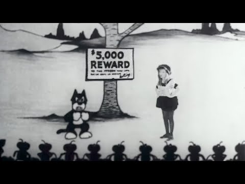Alice the Piper (1924) Alice in Cartoonland | Live Action, Animation | directed by Walt Disney