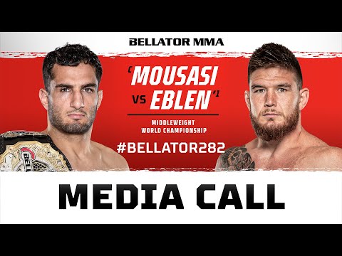 Media Call | Gegard Mousasi vs. Johnny Eblen | Bellator 282