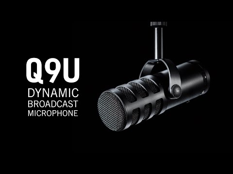 Samson Q9U Professional Broadcast Microphone Overview