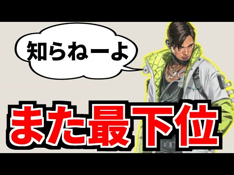 何故？？ クリプトさん一応強化されたのに再び『使用率最下位』に。。 | Apex Legends