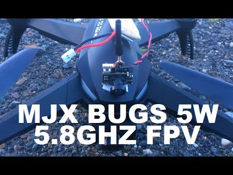 MJX BUGS 5W 5.8 AIO AKK FPV FLIGHT CAMERA QUALITY TEST REVIEW - UCXP-CzNZ0O_ygxdqiWXpL1Q