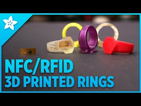 NFC/RFID 3D Printed Rings - UCpOlOeQjj7EsVnDh3zuCgsA