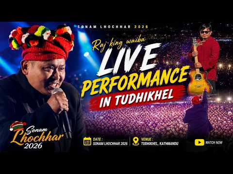 Raj king waiba | Sonam Lhochhar 2026  live performance in Tudhikhel | Sonam Lhochhar Program