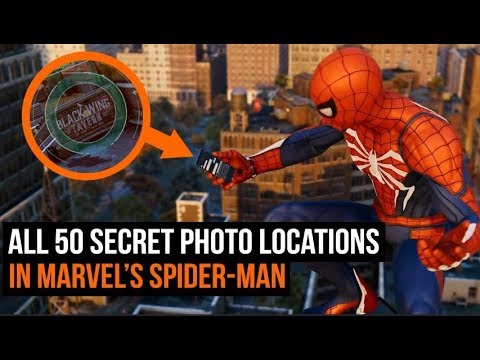 ALL 50 Secret Photo Locations In Marvel's Spider-Man - UCk2ipH2l8RvLG0dr-rsBiZw