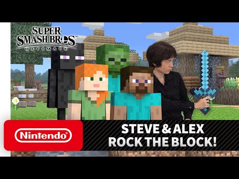 Super Smash Bros. Ultimate – Mr. Sakurai Presents "Steve & Alex"