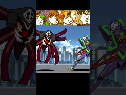 猫の動画サムネイル - [냥코대전쟁] 제르엘 vs 울슈레 #냥코대전쟁 #battlecats #にゃんこ大戦争