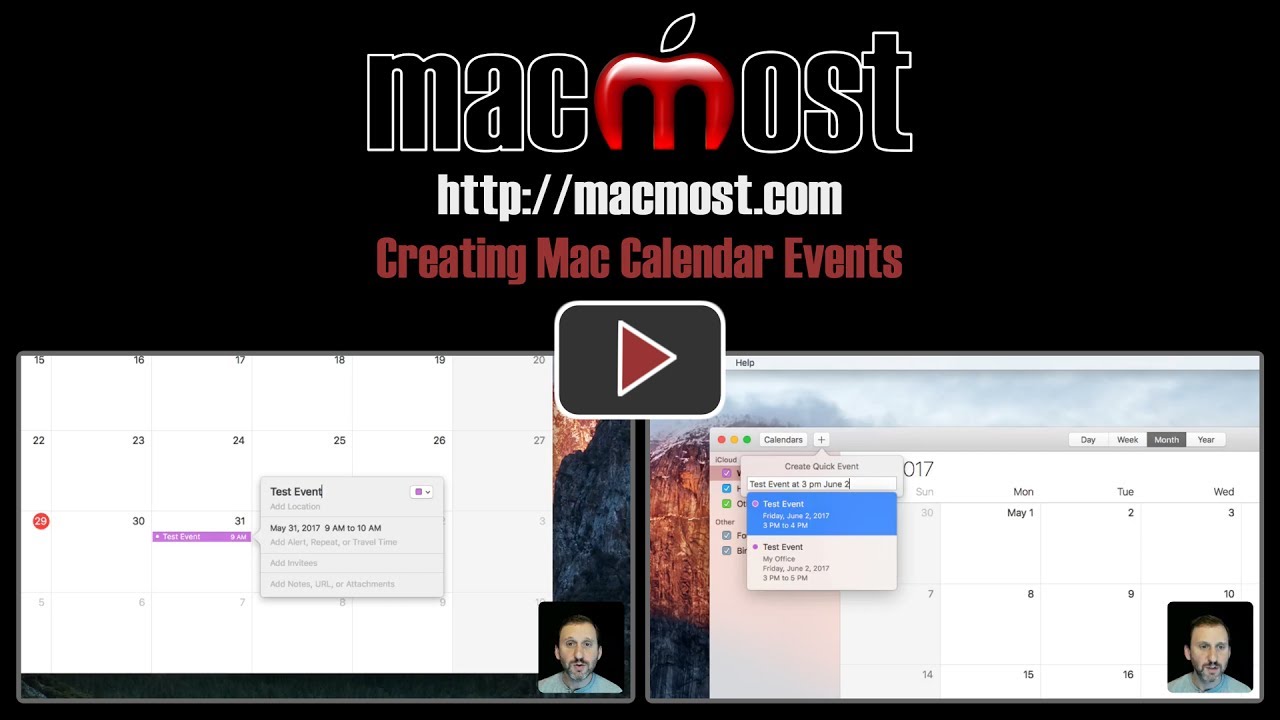 generate url for mac calendar