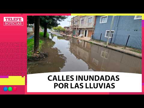 Calles inundadas: el reclamo de los vecinos de Santa Isabel